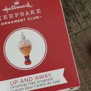"Up and Away" mini ornament